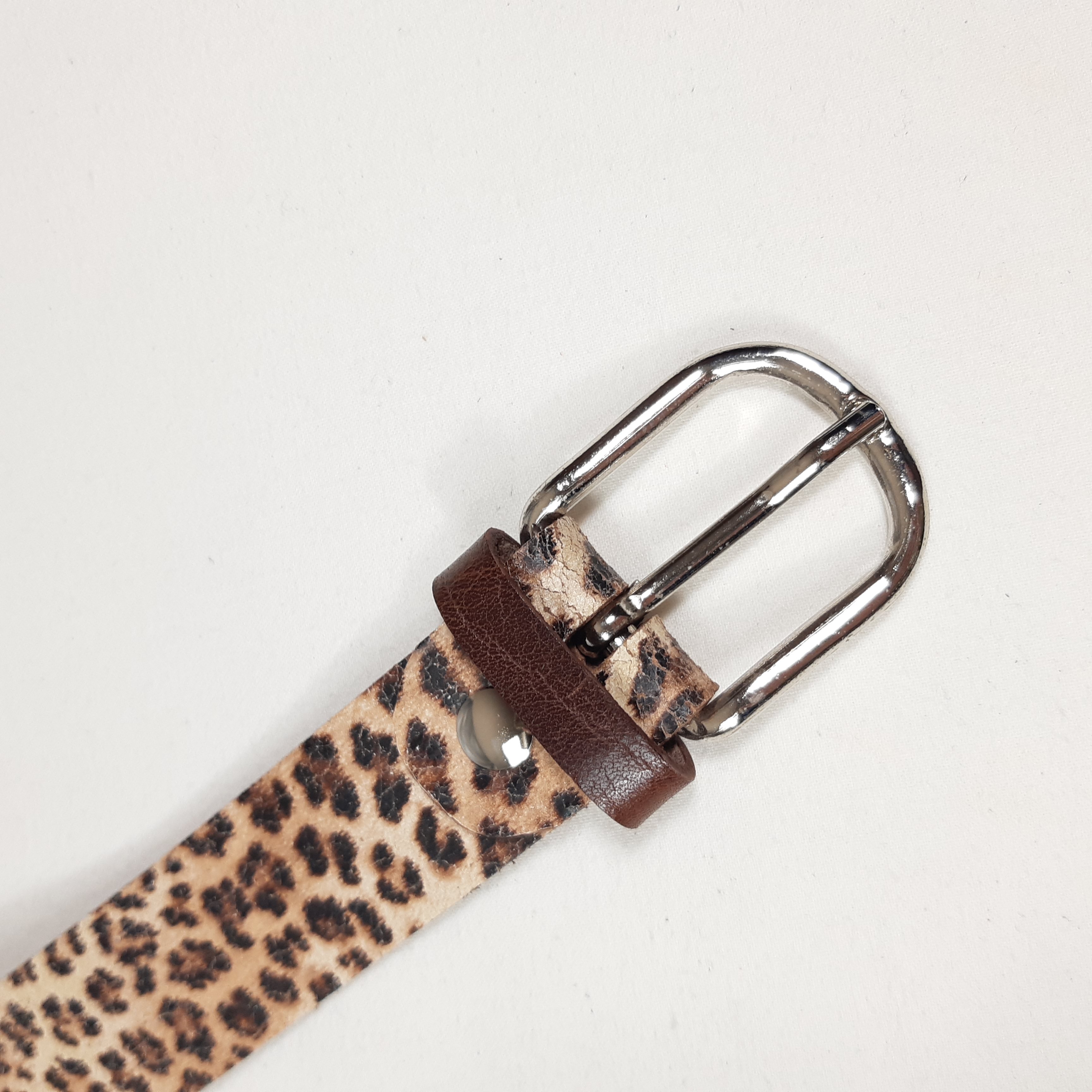 Ceinture impression l&eacute;opard