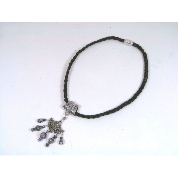 50m rond leerkoord diameter 2mm zwart