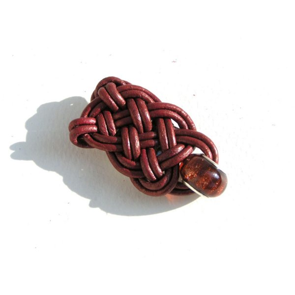 5 m Koorden van koeienhuid diameter 2mm