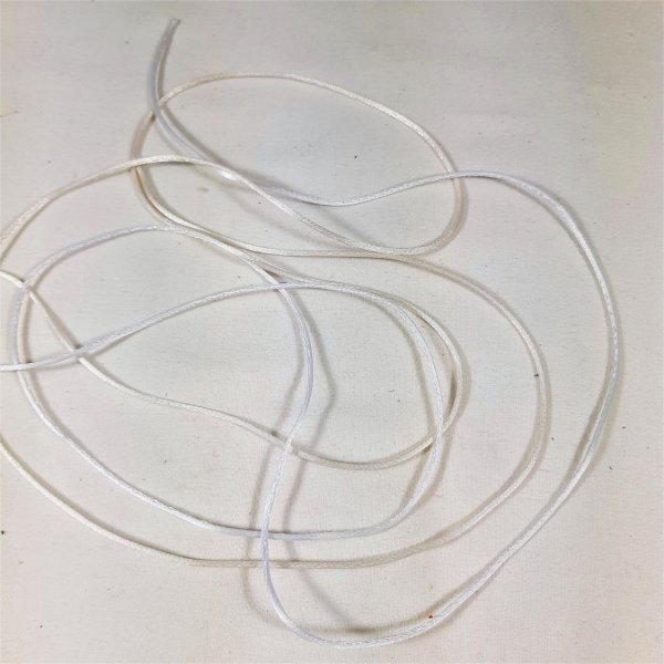 Rattenstaart 1mm synthetisch materiaal.