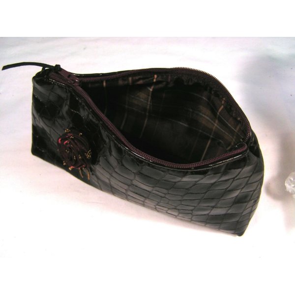 Make-up koffer, bordeauxrode kleur