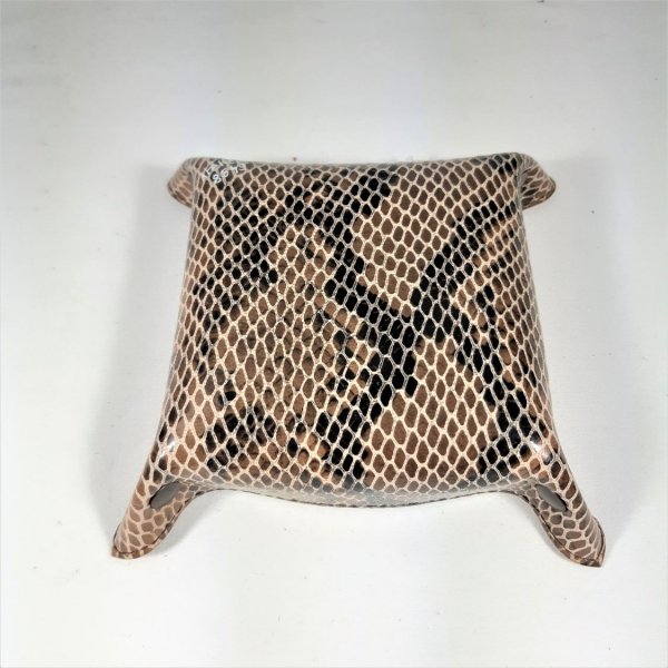 Lederen zak, praktisch voor het opbergen van sleutels, juwelen, enz.