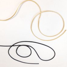 Rattenstaart diameter 2mm synthetisch materiaal.